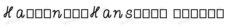 HarmonyOSHans0114 Me字体转换